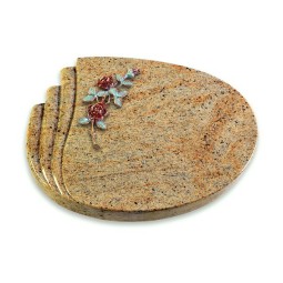 Grabstein Waves/Kashmir Rose 3 (Color)