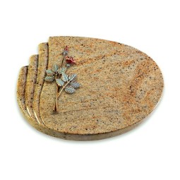 Grabstein Waves/Kashmir Rose 5 (Color)