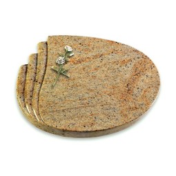 Grabstein Waves/Kashmir Rose 8 (Color)