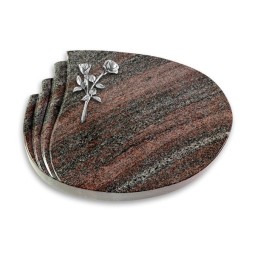 Grabstein Waves/Paradiso Rose 10 (Alu)