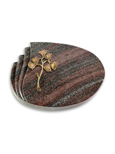 Grabstein Waves/Paradiso Gingozweig 1 (Bronze)