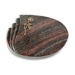 Grabstein Waves/Paradiso Rose 2 (Bronze)