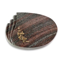 Grabstein Waves/Paradiso Rose 5 (Bronze)