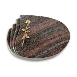 Grabstein Waves/Paradiso Rose 12 (Bronze)