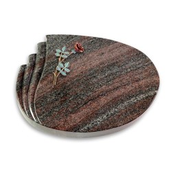 Grabstein Waves/Paradiso Rose 4 (Color)