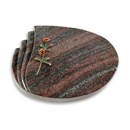 Grabstein Waves/Paradiso Rose 6 (Color)