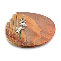 Grabstein Waves/Rainbow Orchidee (Color)