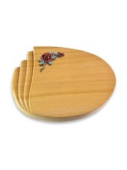 Grabstein Waves/Woodland Rose 1 (Color)