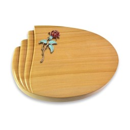 Grabstein Waves/Woodland Rose 2 (Color)