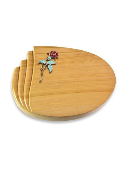Grabstein Waves/Woodland Rose 2 (Color)