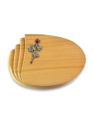 Grabstein Waves/Woodland Rose 7 (Color)