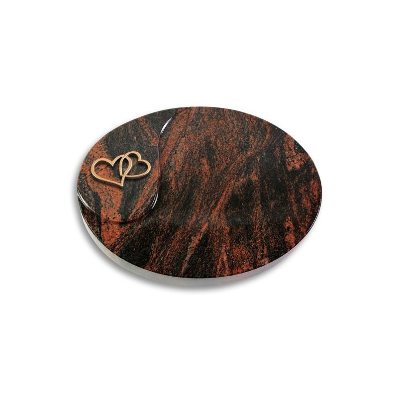 Grabstein Yang/Aruba Herzen (Bronze)