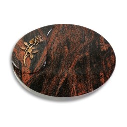 Grabstein Yang/Aruba Rose 6 (Bronze)