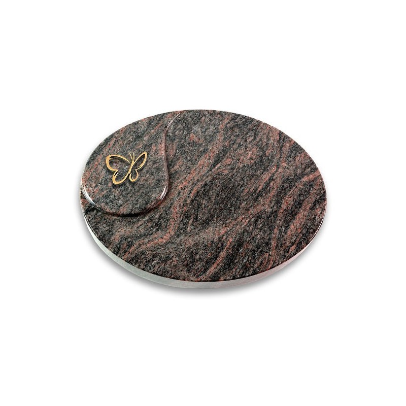 Grabstein Yang/Himalaya Papillon (Bronze)