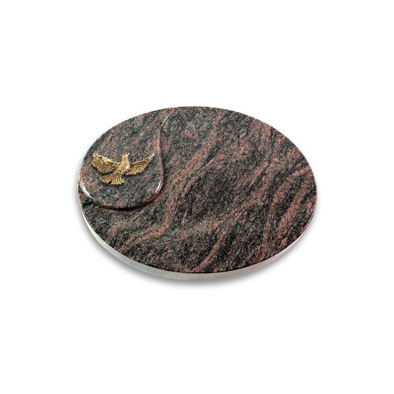 Grabstein Yang/Himalaya Taube (Bronze)