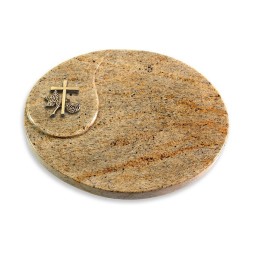 Grabstein Yang/Kashmir Kreuz 1 (Bronze)