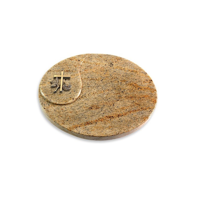 Grabstein Yang/Kashmir Kreuz 1 (Bronze)