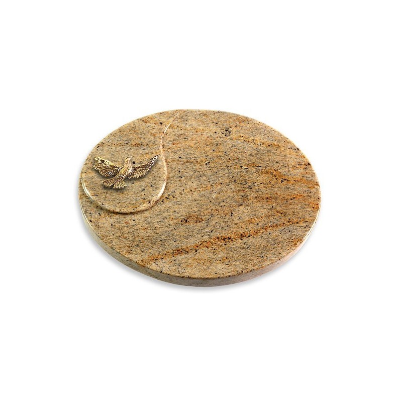 Grabstein Yang/Kashmir Taube (Bronze)