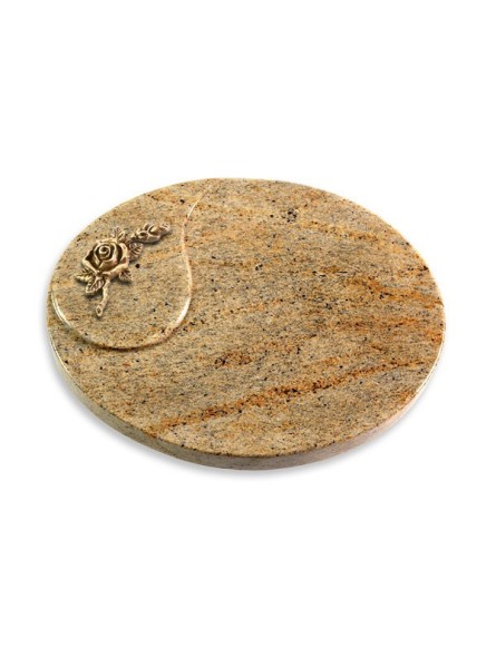 Grabstein Yang/Kashmir Rose 1 (Bronze)