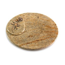 Grabstein Yang/Kashmir Rose 6 (Bronze)