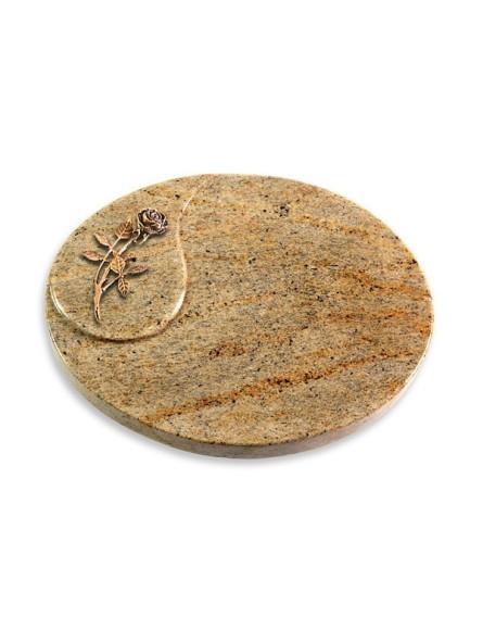 Grabstein Yang/Kashmir Rose 6 (Bronze)