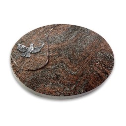 Grabstein Yang/Paradiso Taube (Alu)