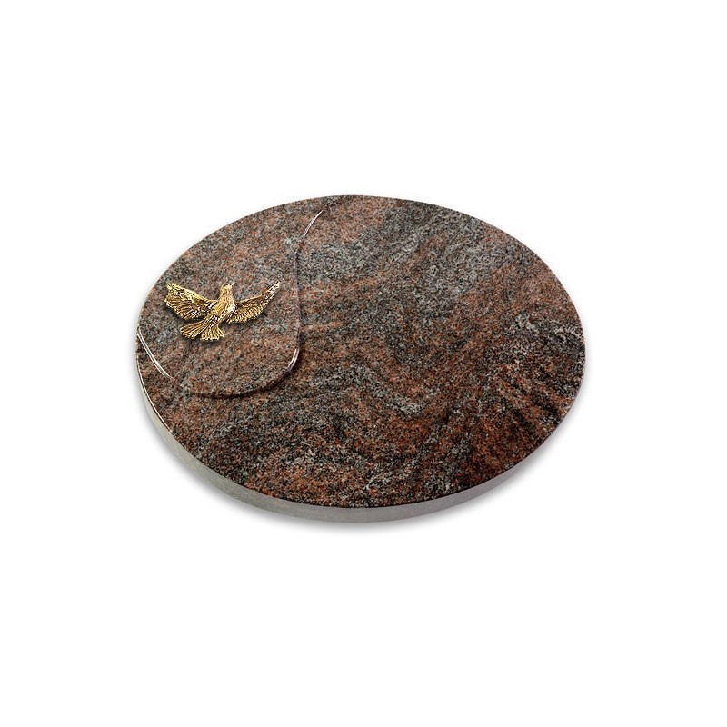 Grabstein Yang/Paradiso Taube (Bronze)