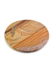 Grabstein Yang/Rainbow Ähren 1 (Bronze)