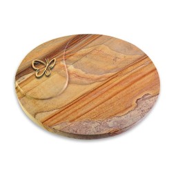 Grabstein Yang/Rainbow Papillon (Bronze)