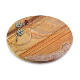 Grabstein Yang/Rainbow Rose 4 (Color)