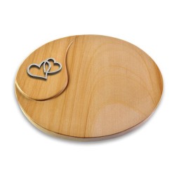 Grabstein Yang/Woodland Herzen (Alu)