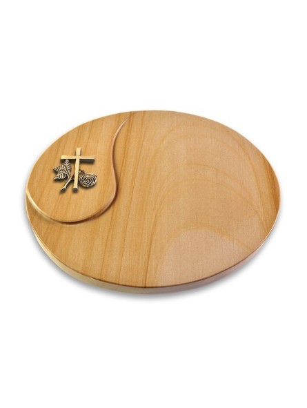 Grabstein Yang/Woodland Kreuz 1 (Bronze)