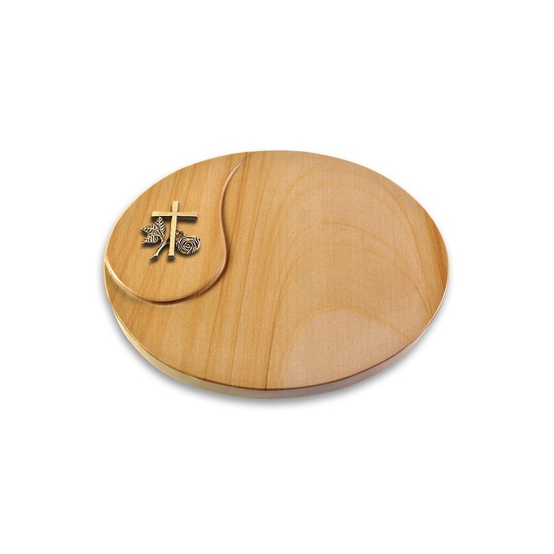 Grabstein Yang/Woodland Kreuz 1 (Bronze)
