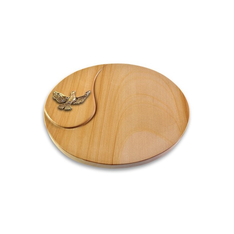 Grabstein Yang/Woodland Taube (Bronze)