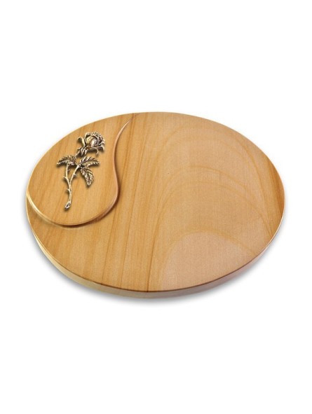 Grabstein Yang/Woodland Rose 2 (Bronze)