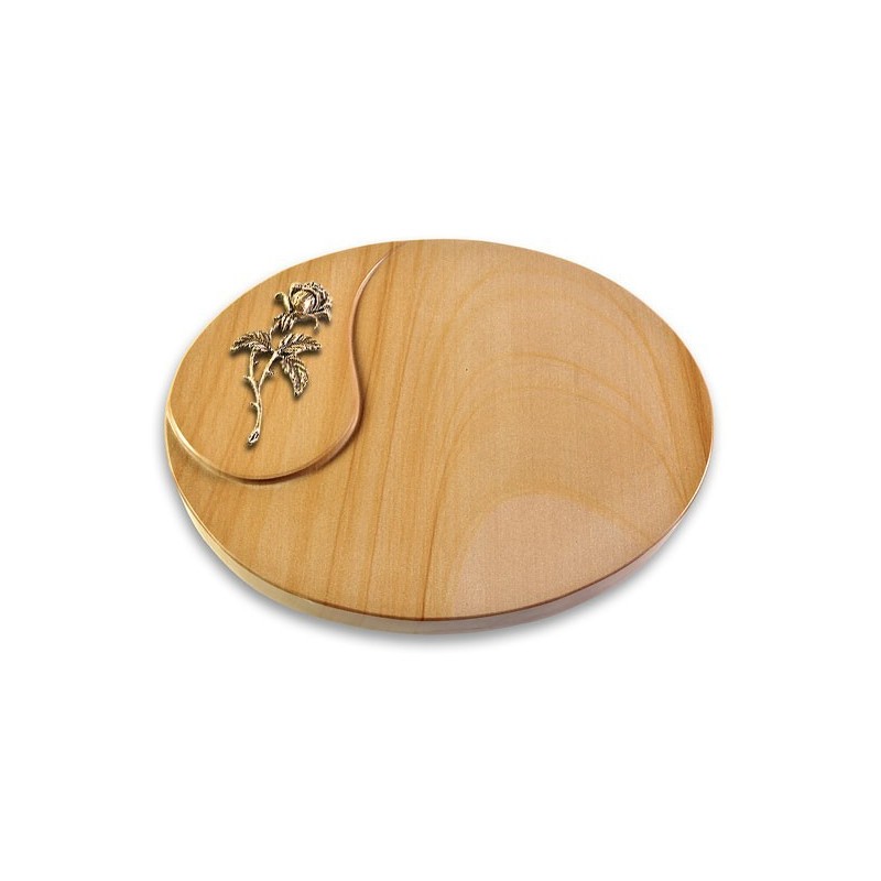 Grabstein Yang/Woodland Rose 2 (Bronze)