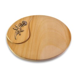 Grabstein Yang/Woodland Rose 6 (Bronze)