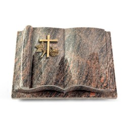 Grabbuch Antique/Himalaya Kreuz 1 (Bronze)