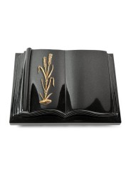 Grabbuch Antique/Indisch-Black Ähren 2 (Bronze)