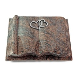 Grabbuch Antique/Paradiso Herzen (Alu)