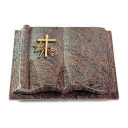 Grabbuch Antique/Paradiso Kreuz 1 (Bronze)