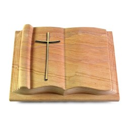 Grabbuch Antique/Rainbow Kreuz 2 (Bronze)