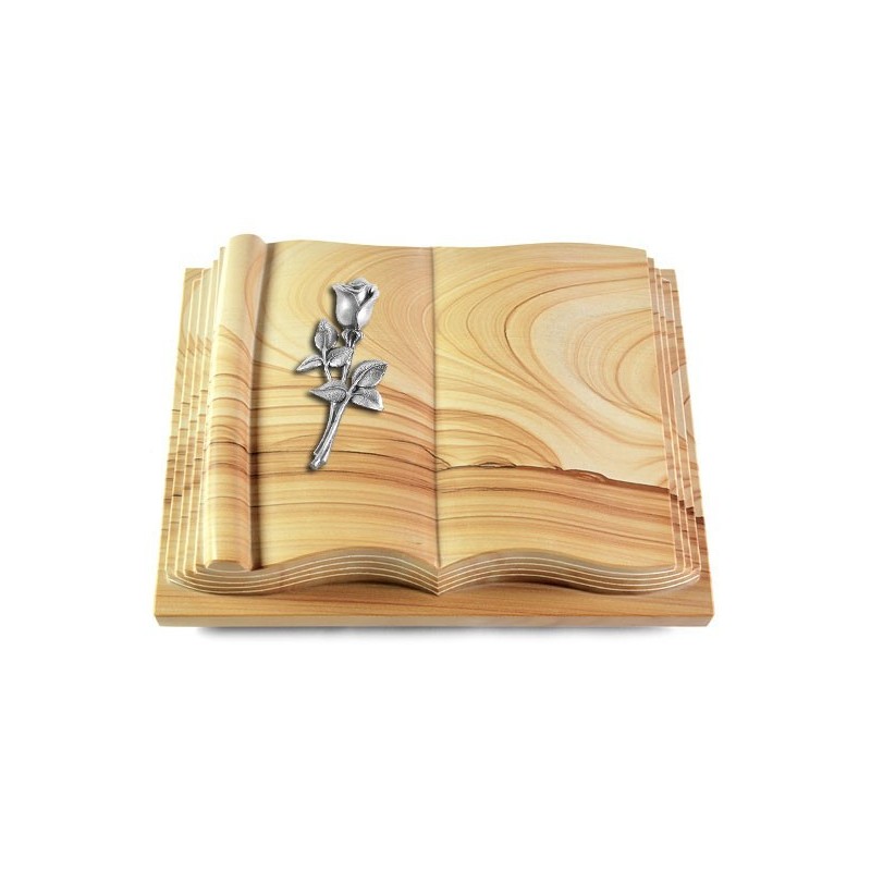 Grabbuch Antique/Woodland Rose 8 (Alu)