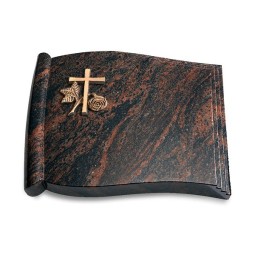 Grabbuch Biblos/Aruba Kreuz 1 (Bronze)