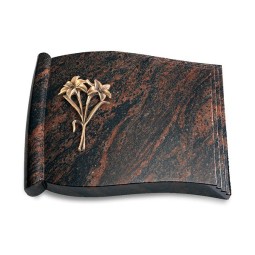 Grabbuch Biblos/Aruba Lilie (Bronze)