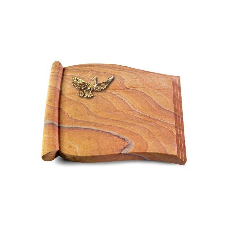 Grabbuch Biblos/Rainbow Taube (Bronze)