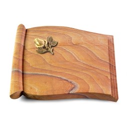 Grabbuch Biblos/Rainbow Rose 3 (Bronze)