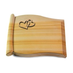 Grabbuch Biblos/Woodland Herzen (Bronze)