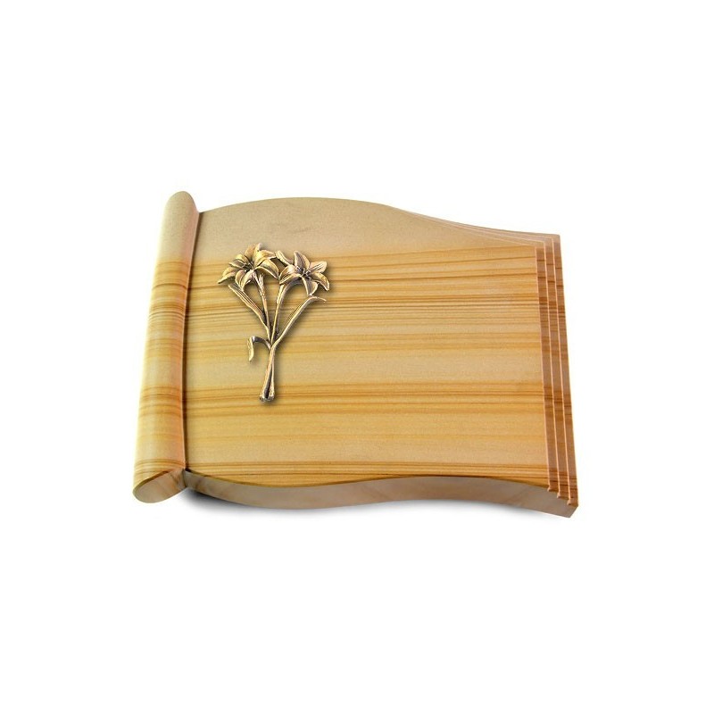 Grabbuch Biblos/Woodland Lilie (Bronze)