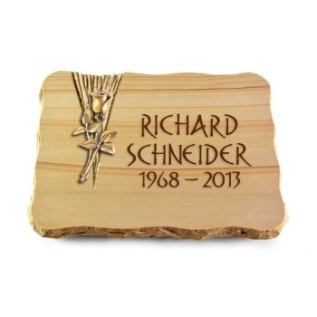 Woodland/Delta mit Bronze-Ornament